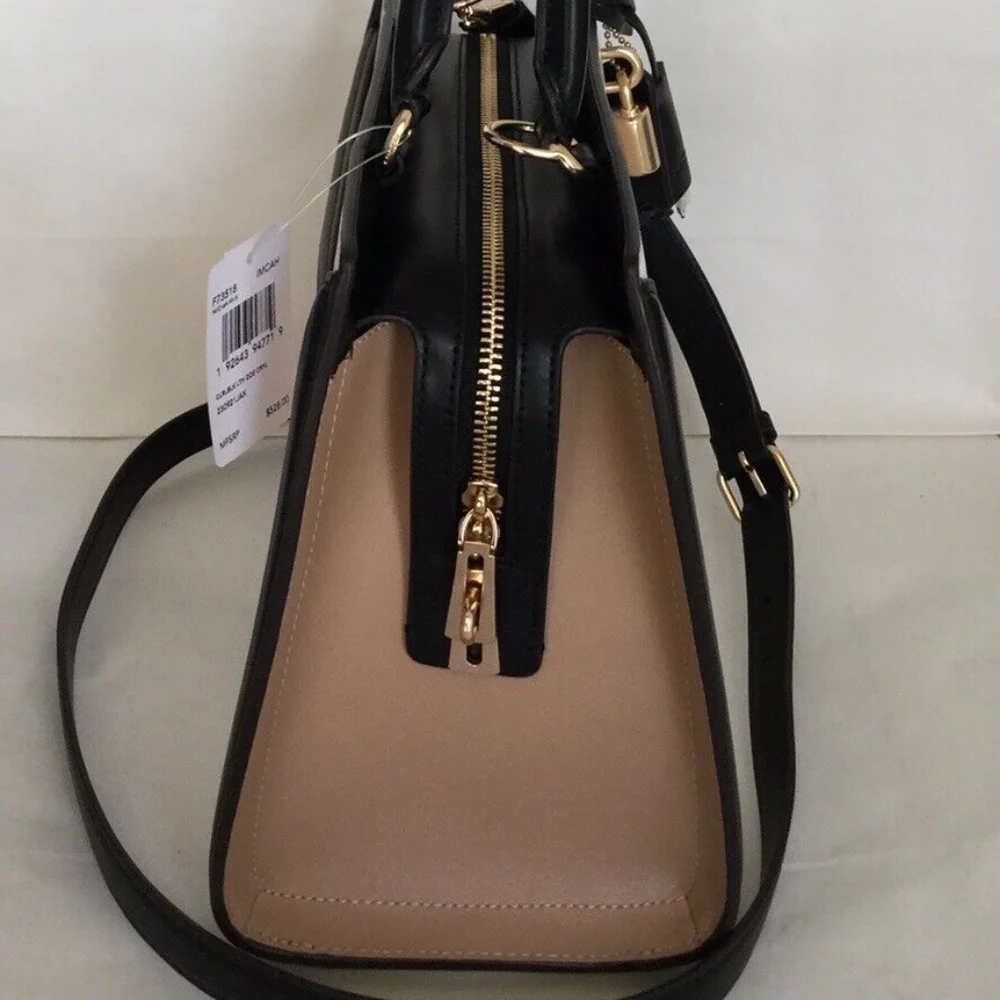 Limited Edition Coach Zoe Carryall Chalk Color Block Boutique Collectors Piece - Picture 2 of 8